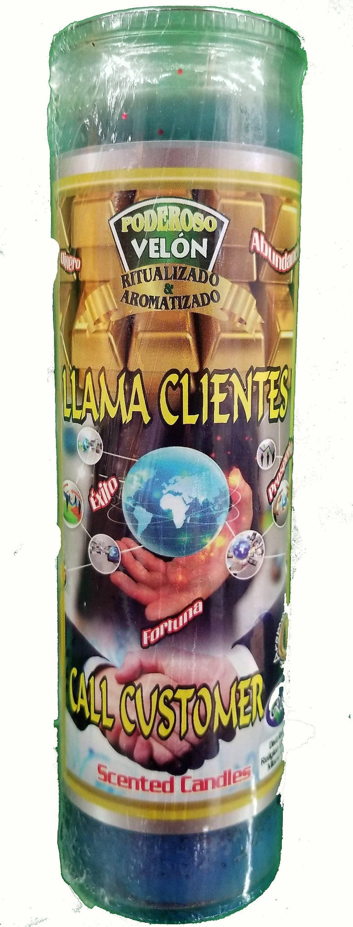 Velas Aromáticas - Llama Clientes - Botánica Orisha