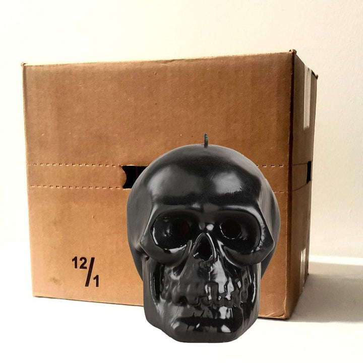 Velas Figura Calavera Negra - Botánica Orisha