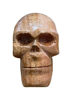 Calavera De Madera 2.5"X2" - Botánica Orisha