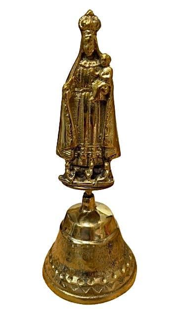 Campana Bronce Virgen de la Caridad 6.4" - Botánica Orisha