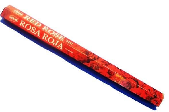 Incienso Rosa Roja - Botánica Orisha
