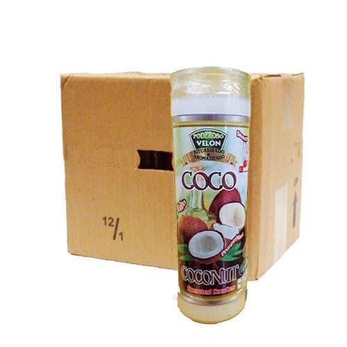 Velas Aromáticas - Coco - Botánica Orisha