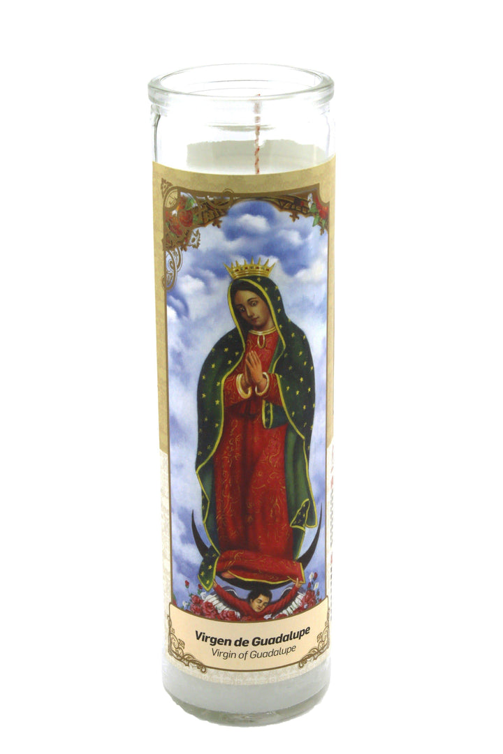 Velas Católicas - Virgen de Guadalupe - Botánica Orisha