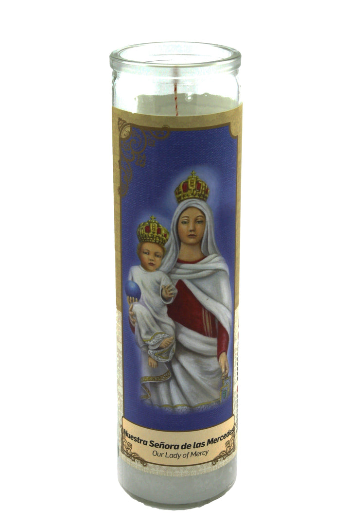 Velas Católicas - Virgen de las Mercedes - Botánica Orisha