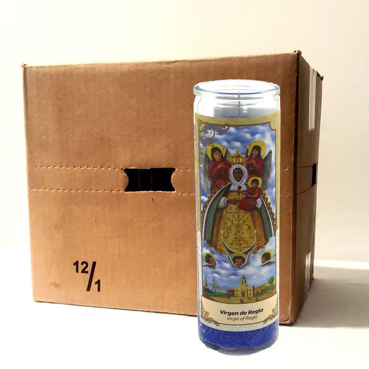 Velas Católicas - Virgen de Regla - Botánica Orisha