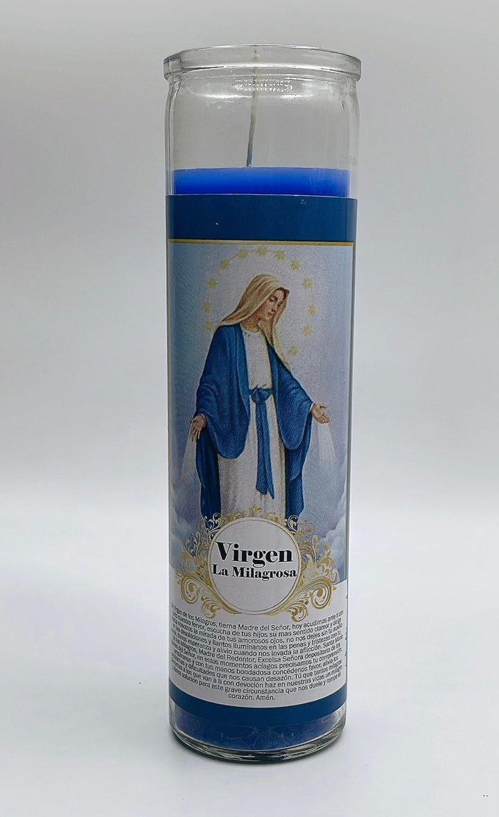 Velas Católicas - Virgen La Milagrosa - Botánica Orisha