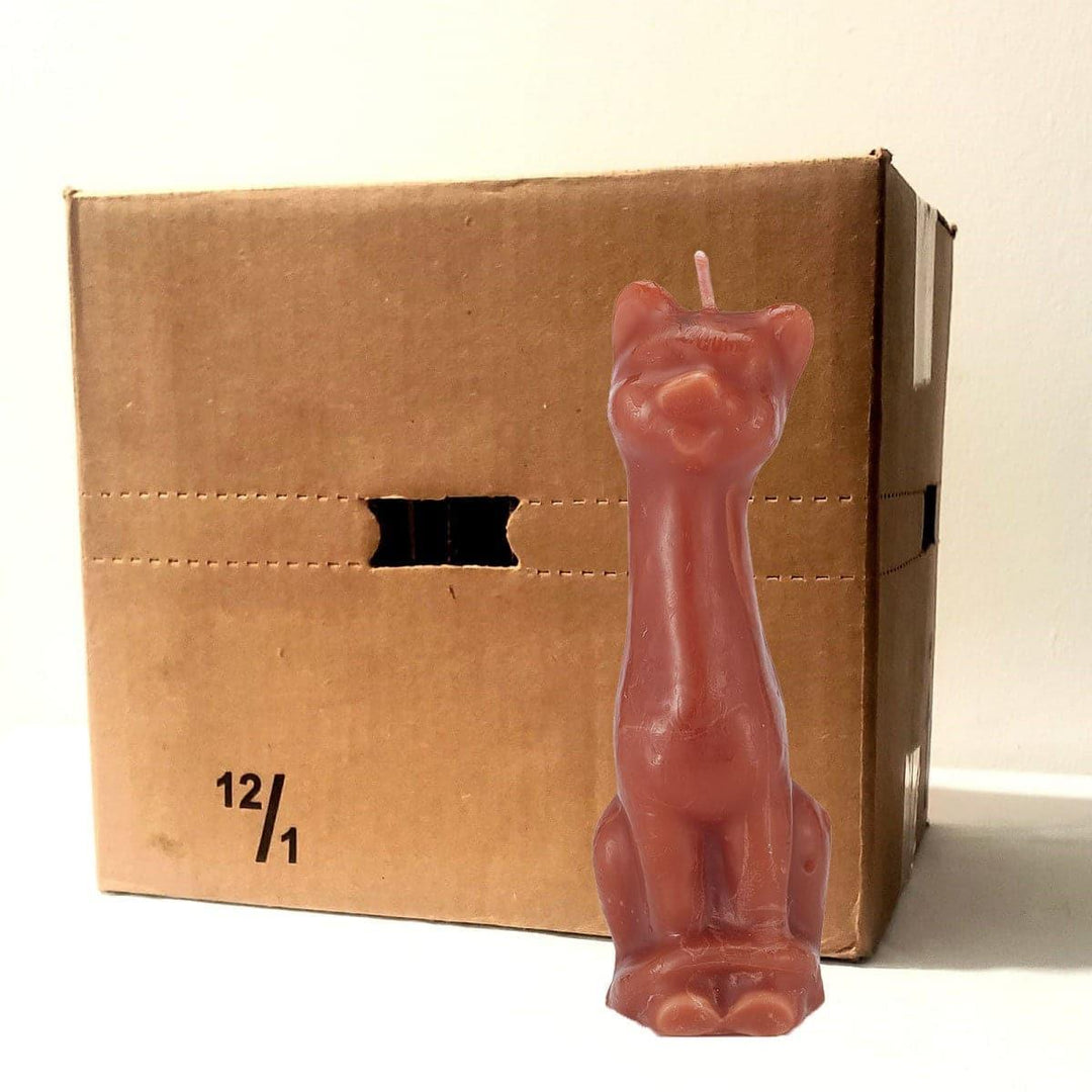 Velas Figura Gato Rojo - Botánica Orisha