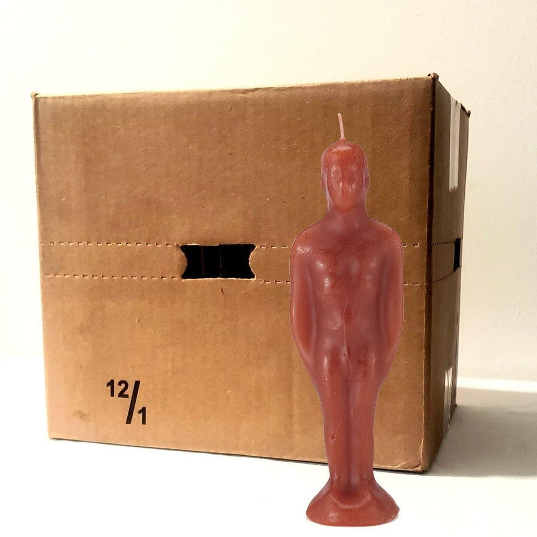 Velas Figura Hombre Rojo - Botánica Orisha