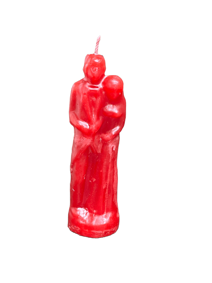 Velas Figura Matrimonio Rojo - Botánica Orisha