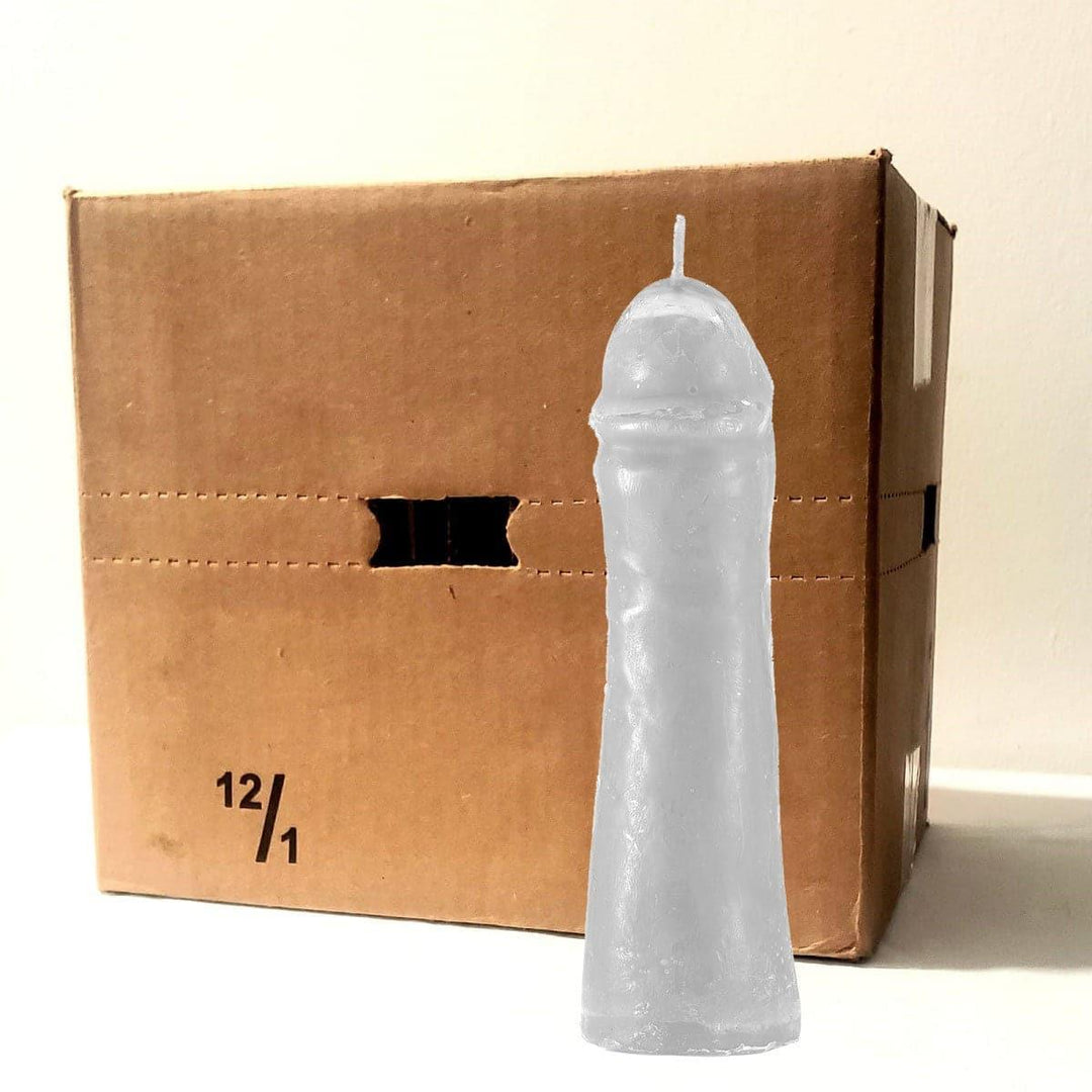 Velas Figura Pene Blanco - Botánica Orisha