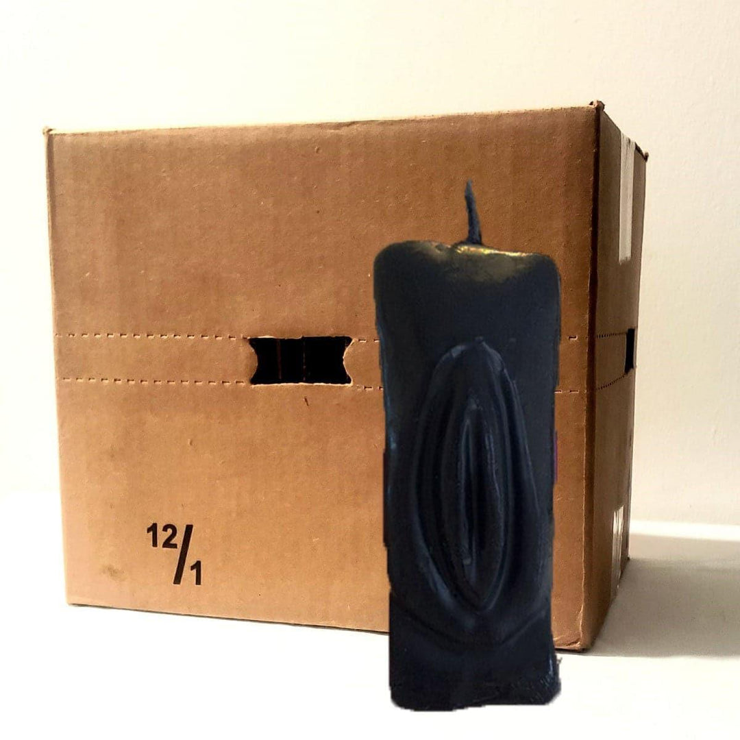 Velas Figura Vagina Negra - Botánica Orisha