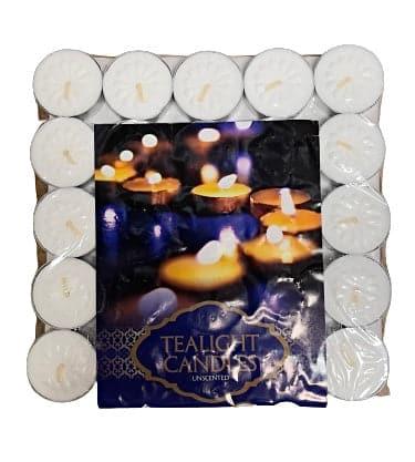 Velas Tealights Paquete De 50 Unidades - Botánica Orisha